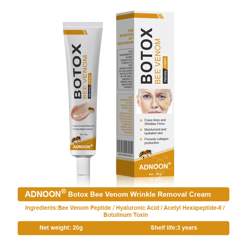 (Made and Shipped from USA✅) ADNOON®Botox Bee Venom Wrinkle Removal Cream- LAST DAY 80% OFF