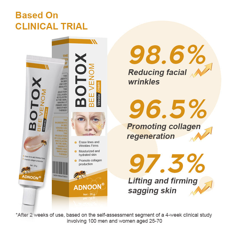 (Made and Shipped from USA✅) ADNOON®Botox Bee Venom Wrinkle Removal Cream- LAST DAY 80% OFF