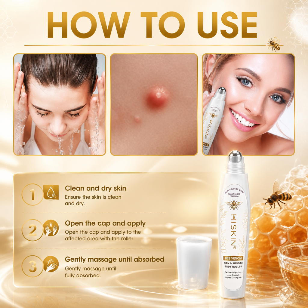 𝐇𝐈𝐒𝐊𝐈𝐍® BEE VENOM BIO-REVIVE BODY ROLLER