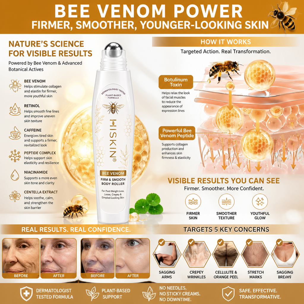 𝐇𝐈𝐒𝐊𝐈𝐍® BEE VENOM BIO-REVIVE BODY ROLLER