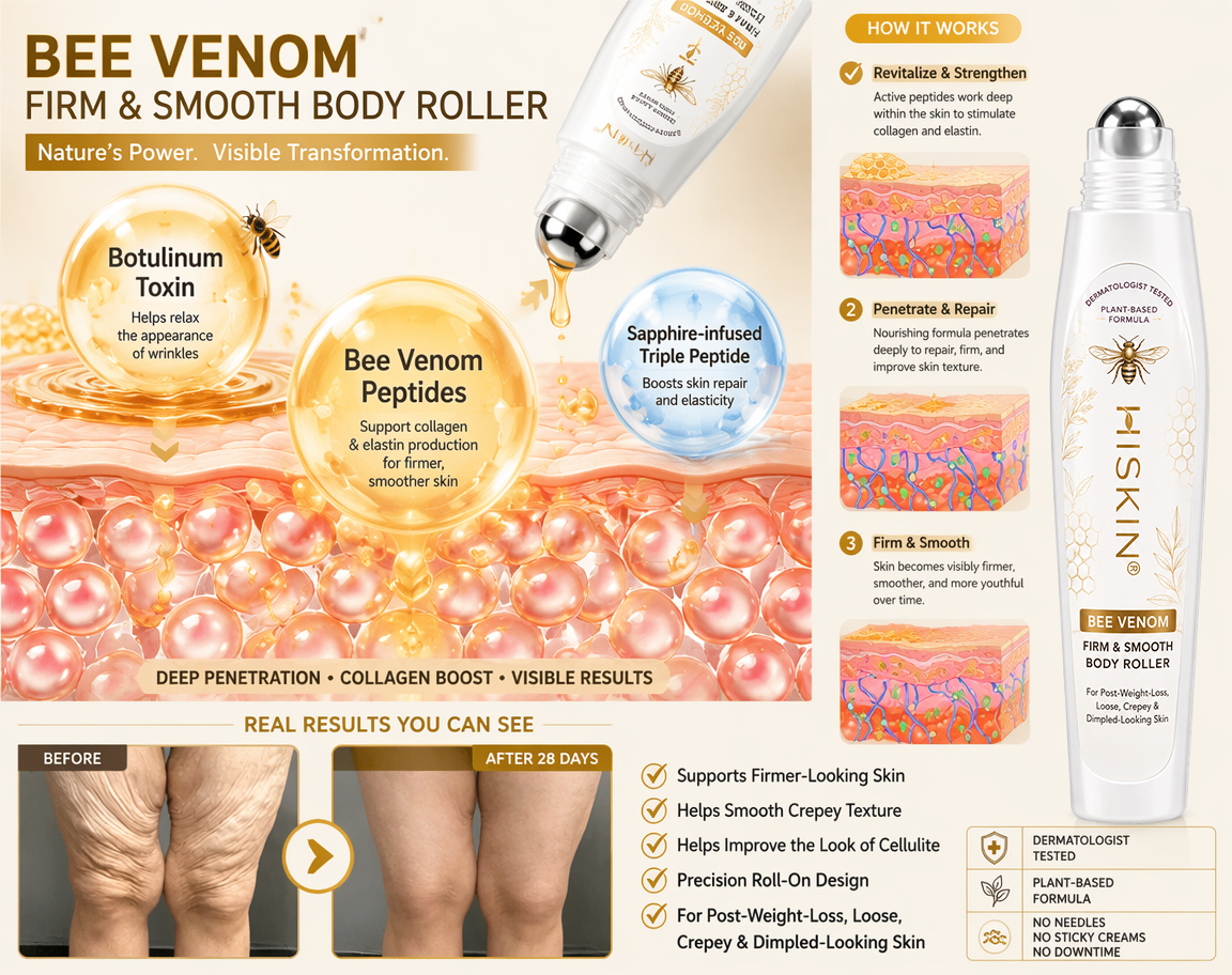 𝐇𝐈𝐒𝐊𝐈𝐍® BEE VENOM BIO-REVIVE BODY ROLLER