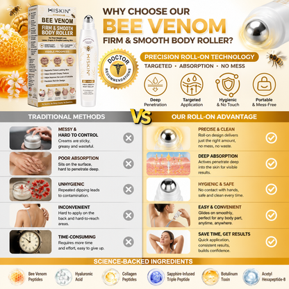 𝐇𝐈𝐒𝐊𝐈𝐍® BEE VENOM BIO-REVIVE BODY ROLLER