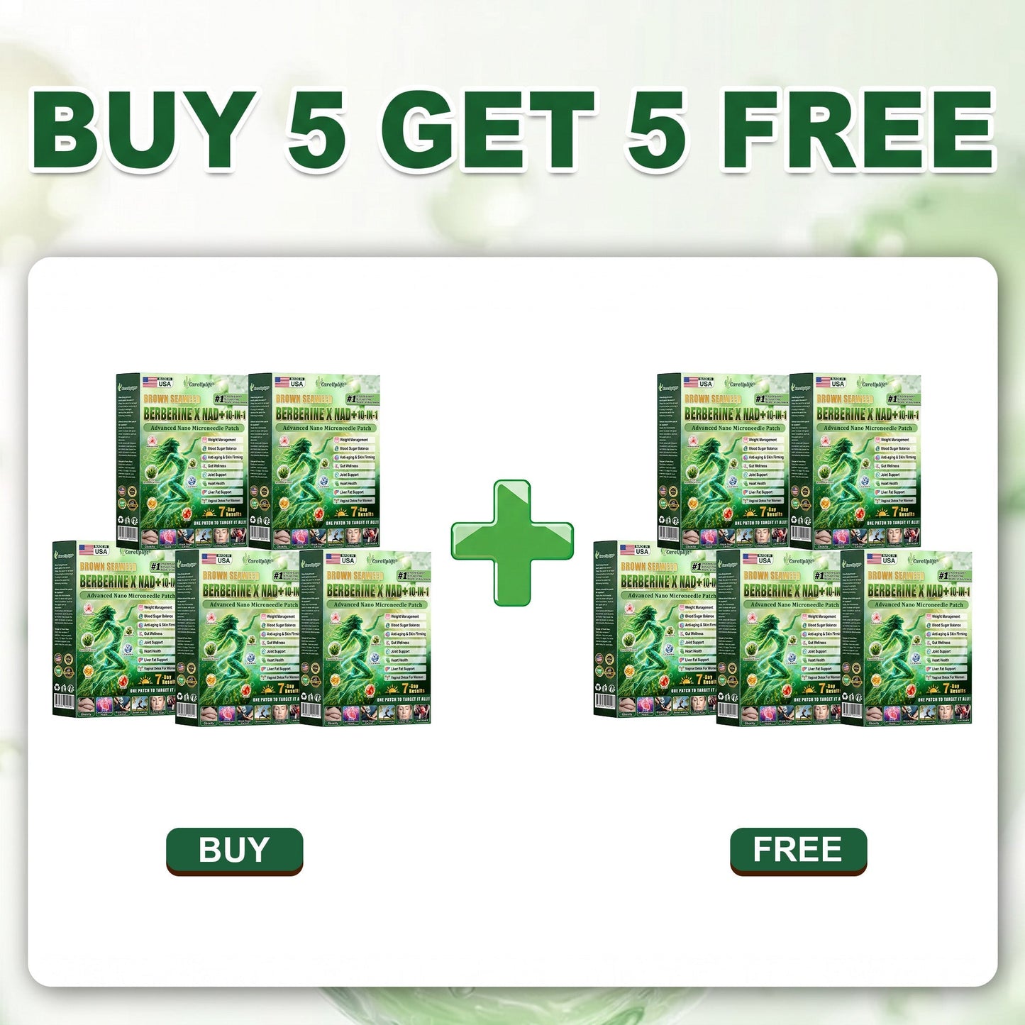 𝑶𝒇𝒇𝒊𝒄𝒊𝒂𝒍 𝑺𝒕𝒐𝒓𝒆 | 𝐍𝐞𝐰!🍀𝐂𝐚𝐫𝐞𝐔𝐩𝐥𝐢𝐟𝐭® 𝐁𝐫𝐨𝐰𝐧 𝐒𝐞𝐚𝐰𝐞𝐞𝐝× 𝐁𝐞𝐫𝐛𝐞𝐫𝐢𝐧𝐞× 𝐍𝐃𝐀+ 𝟏𝟎-𝐢𝐧-𝟏 𝐍𝐚𝐧𝐨 𝐌𝐢𝐜𝐫𝐨𝐧𝐞𝐞𝐝𝐥𝐞 𝐏𝐚𝐭𝐜𝐡(𝐉𝐮𝐬𝐭 𝐨𝐧𝐜𝐞 𝐚 𝐝𝐚𝐲, 𝐯𝐢𝐬𝐢𝐛𝐥𝐞 𝐜𝐡𝐚𝐧𝐠𝐞𝐬 𝐢𝐧 𝟕 𝐝𝐚𝐲𝐬）𝘽𝙚𝙧𝙗𝙚𝙧𝙞𝙣𝙚 + 𝐁𝐫𝐨𝐰𝐧 𝐒𝐞𝐚𝐰𝐞𝐞𝐝 𝙁𝙤𝙧𝙢𝙪𝙡𝙖 ✅ 𝐅𝐨𝐫 𝐨𝐛𝐞𝐬𝐢𝐭𝐲, 𝗟𝗼𝗼𝘀𝗲 𝘀𝗸𝗶𝗻,𝐝𝐢𝐚𝐛𝐞𝐭𝐞𝐬, 𝐬𝐥𝐞𝐞𝐩 𝐚𝐩𝐧𝐞𝐚, 𝐣𝐨𝐢𝐧𝐭 𝐢𝐬𝐬𝐮𝐞𝐬, 𝐚𝐧𝐝 𝐦𝐨𝐫𝐞💯💯