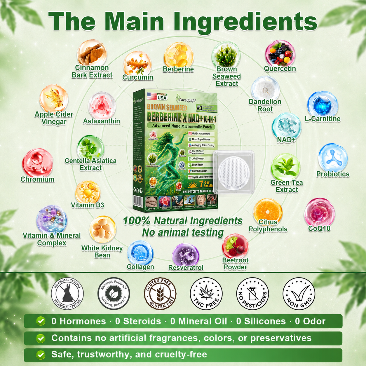 𝑶𝒇𝒇𝒊𝒄𝒊𝒂𝒍 𝑺𝒕𝒐𝒓𝒆 | 𝐍𝐞𝐰!🍀𝐂𝐚𝐫𝐞𝐔𝐩𝐥𝐢𝐟𝐭® 𝐁𝐫𝐨𝐰𝐧 𝐒𝐞𝐚𝐰𝐞𝐞𝐝× 𝐁𝐞𝐫𝐛𝐞𝐫𝐢𝐧𝐞× 𝐍𝐃𝐀+ 𝟏𝟎-𝐢𝐧-𝟏 𝐍𝐚𝐧𝐨 𝐌𝐢𝐜𝐫𝐨𝐧𝐞𝐞𝐝𝐥𝐞 𝐏𝐚𝐭𝐜𝐡(𝐉𝐮𝐬𝐭 𝐨𝐧𝐜𝐞 𝐚 𝐝𝐚𝐲, 𝐯𝐢𝐬𝐢𝐛𝐥𝐞 𝐜𝐡𝐚𝐧𝐠𝐞𝐬 𝐢𝐧 𝟕 𝐝𝐚𝐲𝐬）𝘽𝙚𝙧𝙗𝙚𝙧𝙞𝙣𝙚 + 𝐁𝐫𝐨𝐰𝐧 𝐒𝐞𝐚𝐰𝐞𝐞𝐝 𝙁𝙤𝙧𝙢𝙪𝙡𝙖 ✅ 𝐅𝐨𝐫 𝐨𝐛𝐞𝐬𝐢𝐭𝐲, 𝗟𝗼𝗼𝘀𝗲 𝘀𝗸𝗶𝗻,𝐝𝐢𝐚𝐛𝐞𝐭𝐞𝐬, 𝐬𝐥𝐞𝐞𝐩 𝐚𝐩𝐧𝐞𝐚, 𝐣𝐨𝐢𝐧𝐭 𝐢𝐬𝐬𝐮𝐞𝐬, 𝐚𝐧𝐝 𝐦𝐨𝐫𝐞💯💯