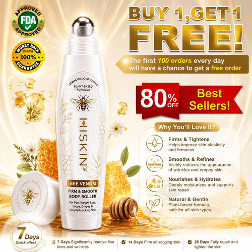 𝐇𝐈𝐒𝐊𝐈𝐍® BEE VENOM BIO-REVIVE BODY ROLLER